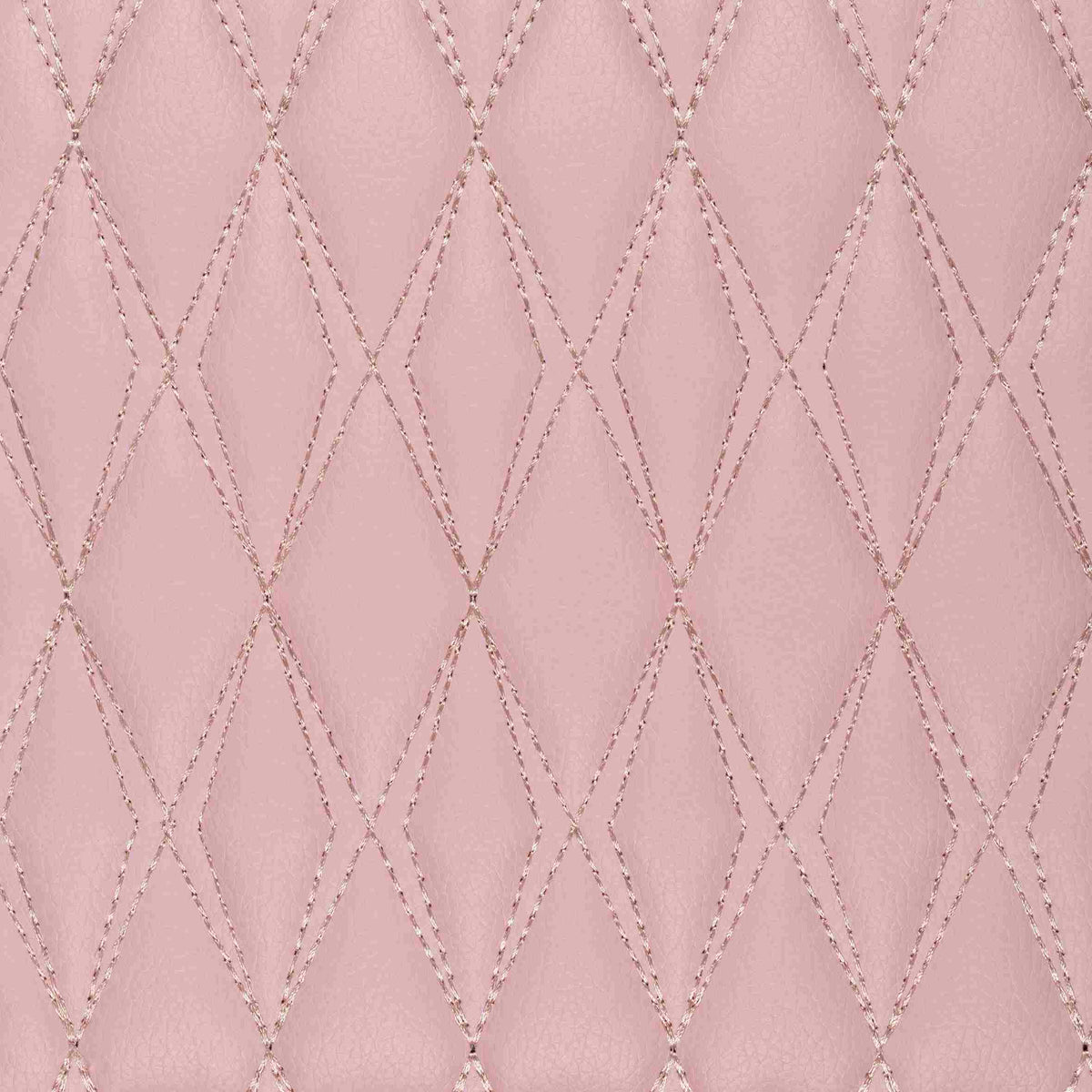 Tapis de Sol 3D sur Mesure Premium Luxus – Motif Double Losange Rose Céleste