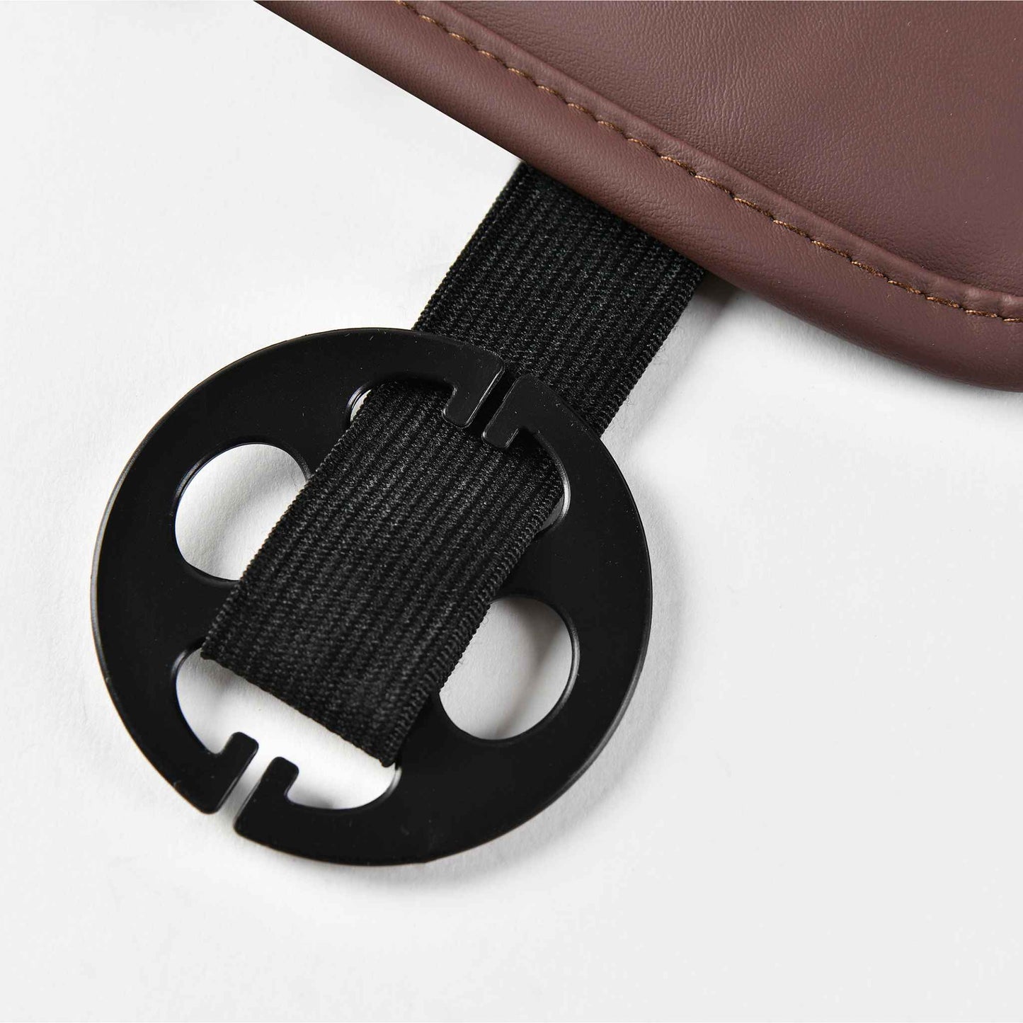 Luxus SeatSkin™ Housses de Siège sur Mesure en Similicuir – Motif Losange Noir Onyx