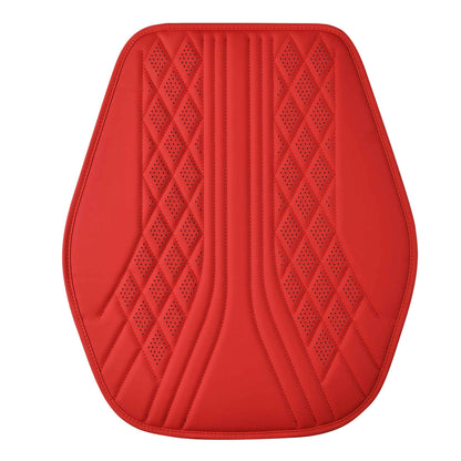 Luxus SeatSkin™ Housses de Siège sur Mesure en Similicuir – Motif Hybride Marron Chocolat