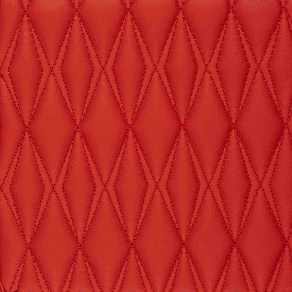 Tapis de Coffre sur Mesure Premium Luxus – Motif Double Losange Rouge Ferrari