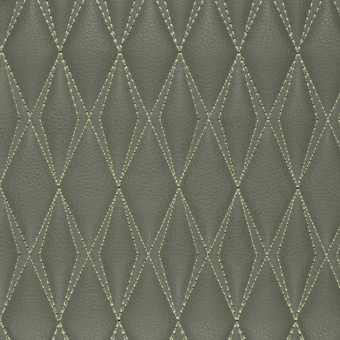 Tapis de Sol 3D sur Mesure Premium Luxus – Motif Double Losange Brun Kaki