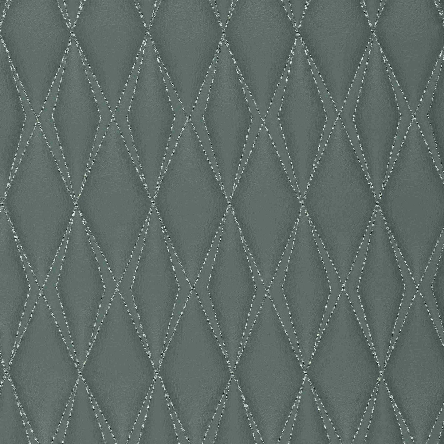 Tapis de Sol 3D sur Mesure Premium Luxus – Motif Double Losange Gris Sauge