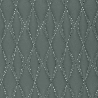 Tapis de Sol 3D sur Mesure Premium Luxus – Motif Double Losange Gris Sauge